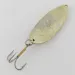 Vintage  Seneca Little Cleo (Hula Girl), 1/2oz Nickel/gold fishing spoon #24364