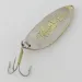 Vintage  Seneca Little Cleo (Hula Girl), 1/2oz Nickel/gold fishing spoon #24365