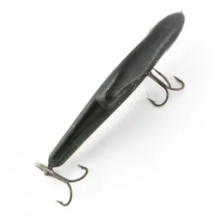 Vintage Salmo Skinner 10, 1/2oz black/red/glitter fishing lure #24366