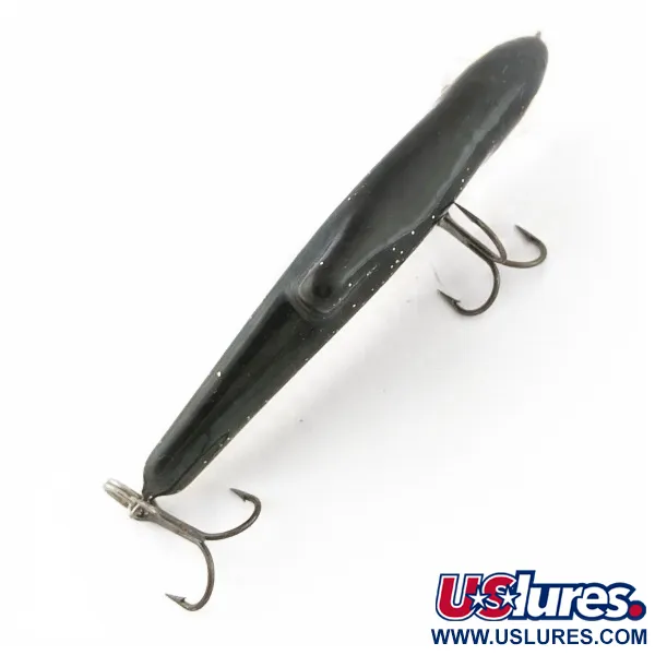 Vintage   Salmo Skinner 10, 1/2oz black/red/glitter fishing lure #24366