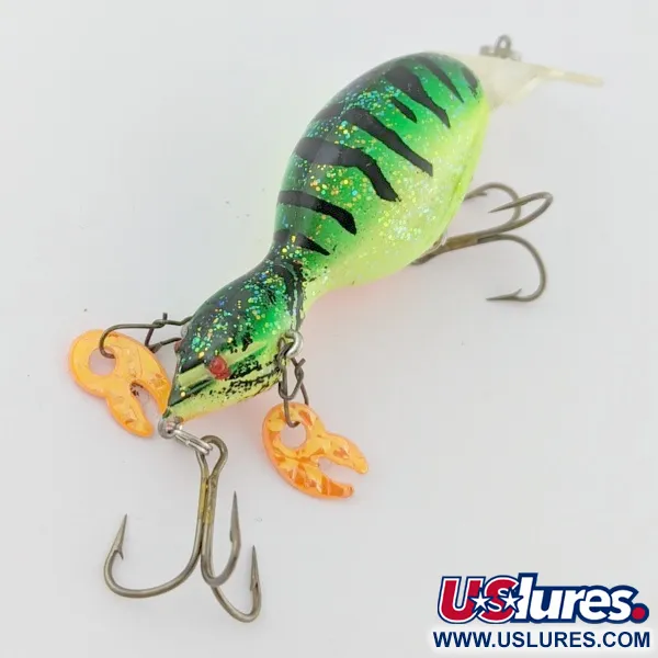 Vintage   Renosky Lures Guido's Double Image, 1/3oz Green Tiger fishing lure #24368