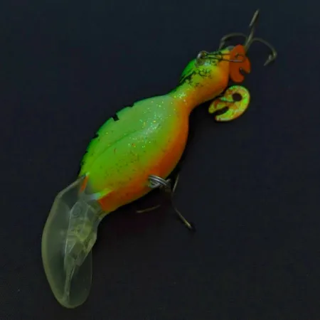 Vintage Renosky Lures Guido's Double Image, 1/3oz Green Tiger fishing lure #24368