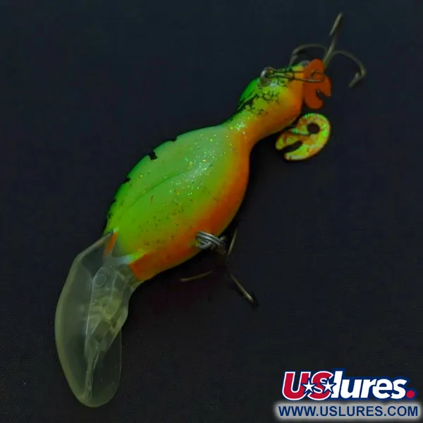 Vintage   Renosky Lures Guido's Double Image, 1/3oz Green Tiger fishing lure #24368