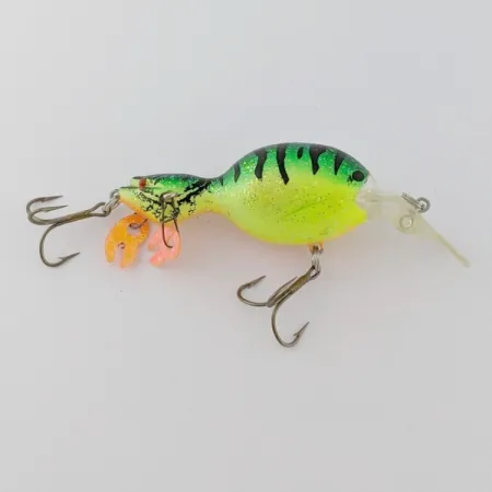 Vintage Renosky Lures Guido's Double Image, 1/3oz Green Tiger fishing lure #24368