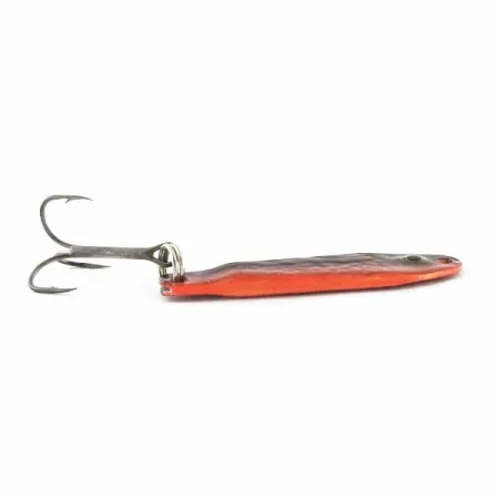 Vintage Renosky Lures Renosky bloody jig, 2/5oz red/black fishing spoon #24369