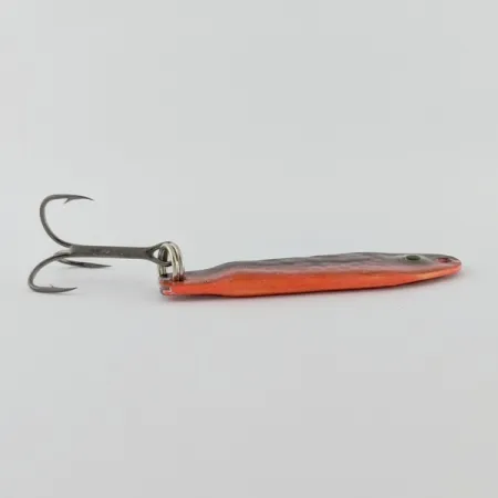 Vintage Renosky Lures Renosky bloody jig, 2/5oz red/black fishing spoon #24369