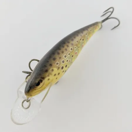 Vintage Salmo Executor  7 Shallow, 1/4oz Brown Trout fishing lure #24370