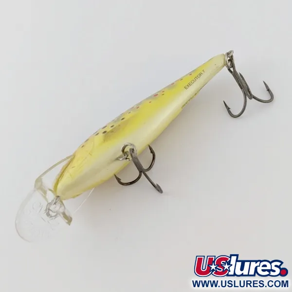 Vintage   Salmo Executor  7 Shallow, 1/4oz Brown Trout fishing lure #24370