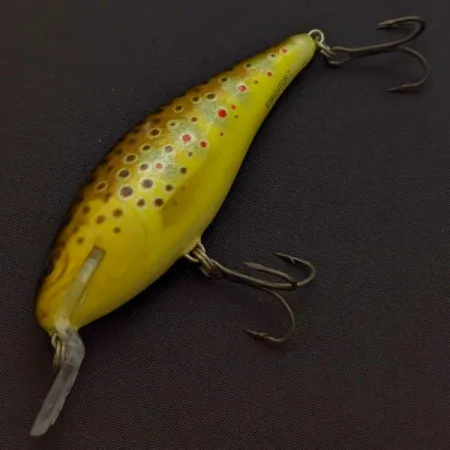 Vintage Salmo Executor  7 Shallow, 1/4oz Brown Trout fishing lure #24370