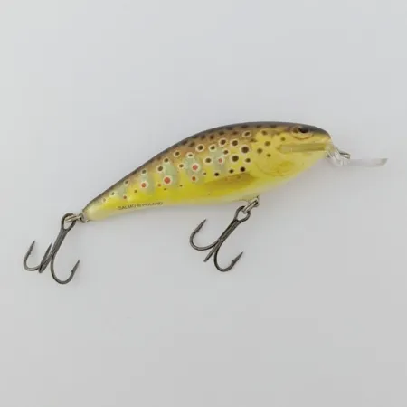 Vintage Salmo Executor  7 Shallow, 1/4oz Brown Trout fishing lure #24370