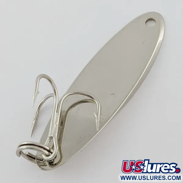 Vintage  Acme Kastmaster, 1/4oz nickel fishing spoon #24372