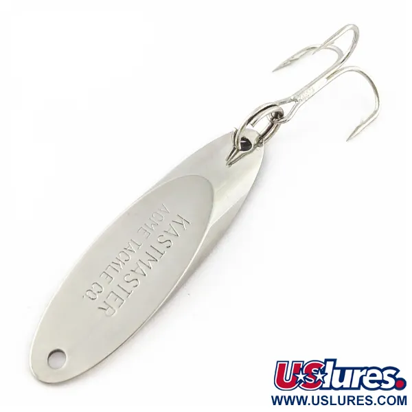 Vintage  Acme Kastmaster, 1/4oz nickel fishing spoon #24372