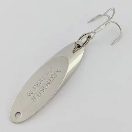 Vintage Acme Kastmaster, 1/4oz nickel fishing spoon #24372