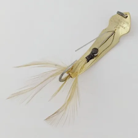 Vintage Tony Accetta Pet Spoon 14, 1/4oz gold fishing spoon #24381