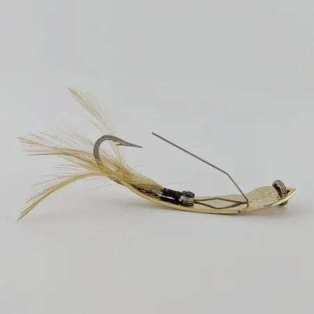 Vintage Tony Accetta Pet Spoon 14, 1/4oz gold fishing spoon #24381