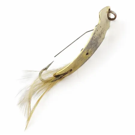 Vintage Tony Accetta Pet Spoon 14, 1/4oz gold fishing spoon #24381