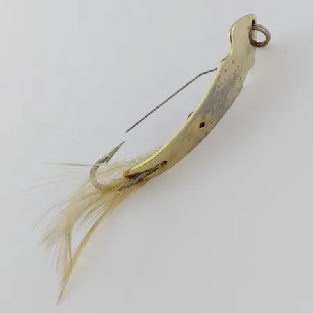 Vintage Tony Accetta Pet Spoon 14, 1/4oz gold fishing spoon #24381