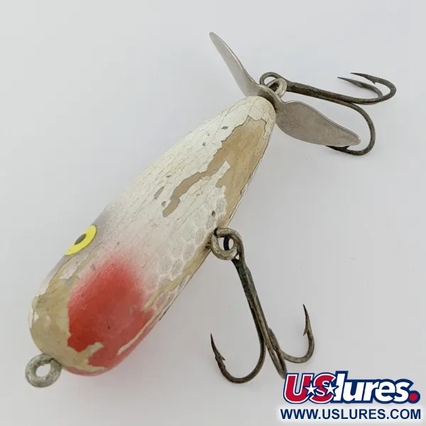 Vintage   Luhr Jensen Wooden Lil Chris, 1/3oz  Shad fishing lure #24382