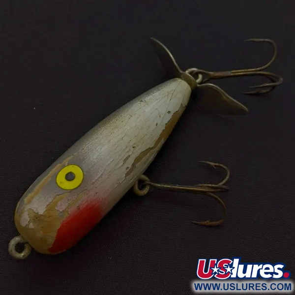 Vintage   Luhr Jensen Wooden Lil Chris, 1/3oz  Shad fishing lure #24382