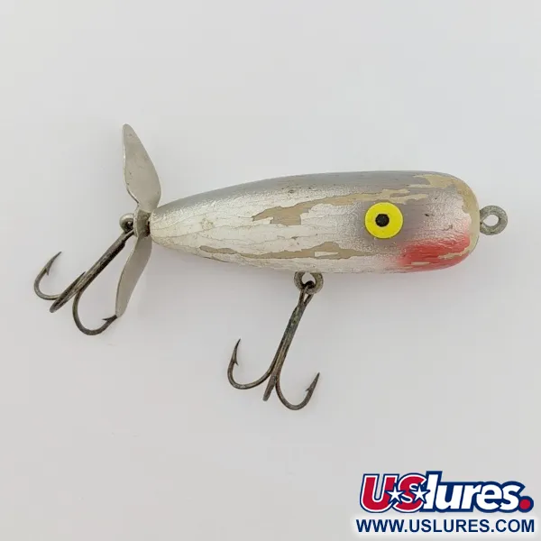 Vintage   Luhr Jensen Wooden Lil Chris, 1/3oz  Shad fishing lure #24382