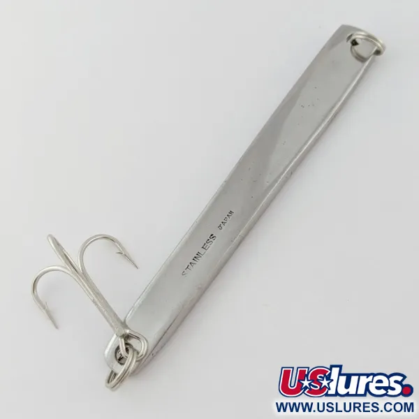 Vintage   Jet 1 Jig  Japan, 1 1/2oz Nickel fishing spoon #24384