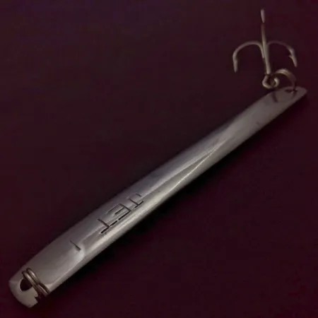 Vintage Jet 1 Jig  Japan, 1 1/2oz Nickel fishing spoon #24384