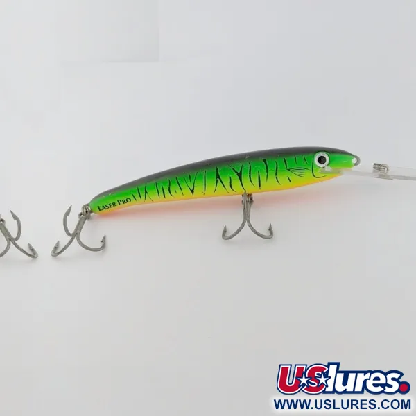Vintage Halco Tackle  HALCO Laser Pro 16, 1 1/4oz  Fire Tiger fishing lure #24388