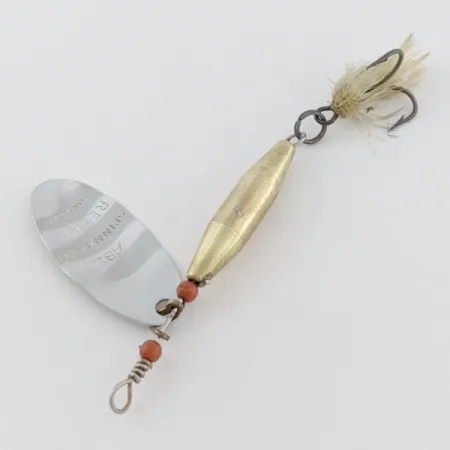 Vintage Abu Garcia Spinnaren Reflex, 1/4oz nickel spinning lure #24397