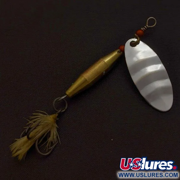 Vintage Abu Garcia Spinnaren Reflex, 1/4oz nickel spinning lure #24397