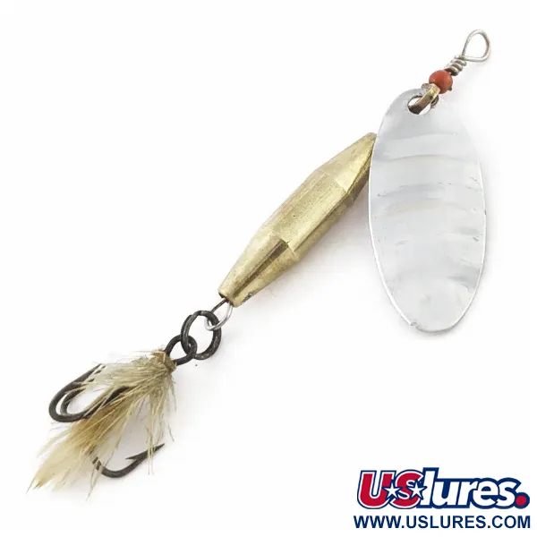 Vintage Abu Garcia Spinnaren Reflex, 1/4oz nickel spinning lure #24397