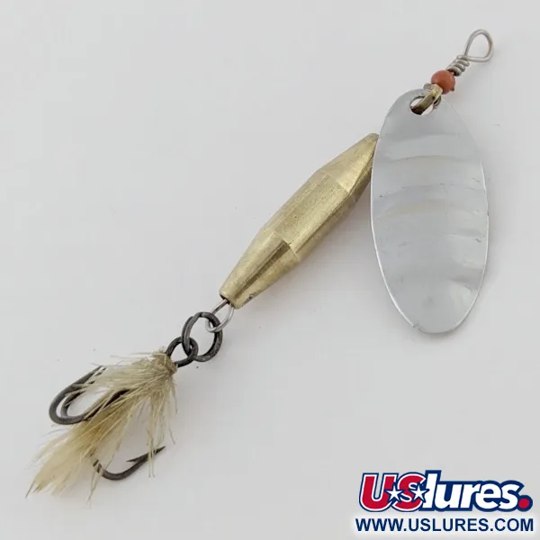Vintage Abu Garcia Spinnaren Reflex, 1/4oz nickel spinning lure #24397