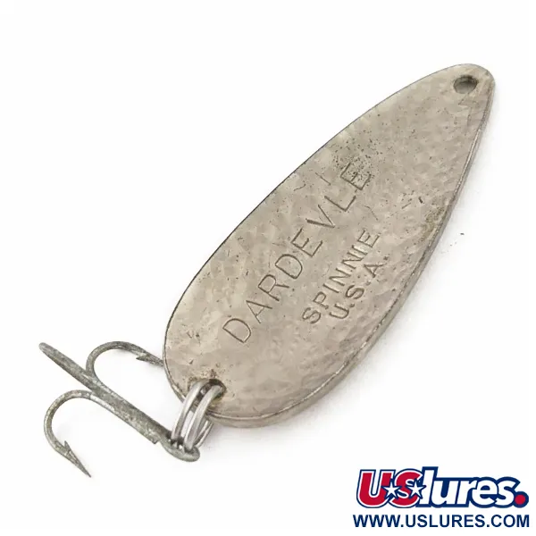 Vintage Eppinger Dardevle Spinnie Crystal, 1/3oz Crystal fishing spoon #24400