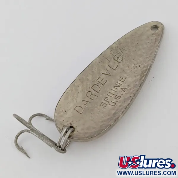 Vintage Eppinger Dardevle Spinnie Crystal, 1/3oz Crystal fishing spoon #24400