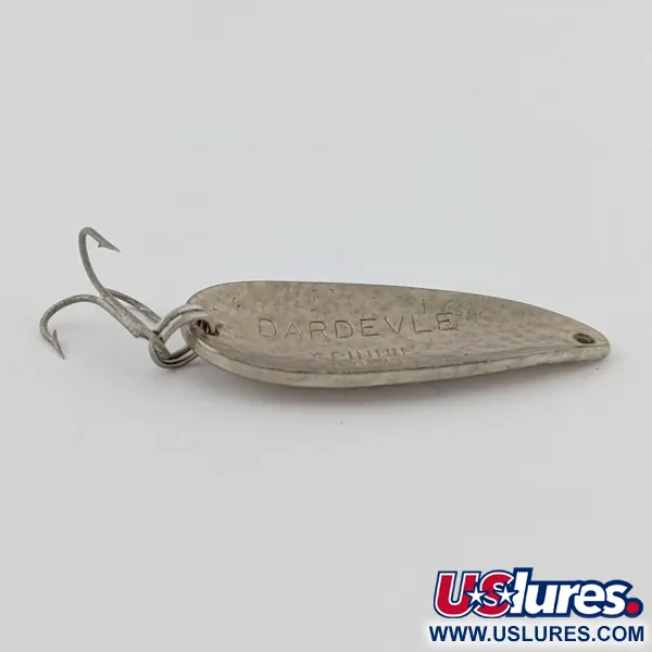 Vintage Eppinger Dardevle Spinnie Crystal, 1/3oz Crystal fishing spoon #24400