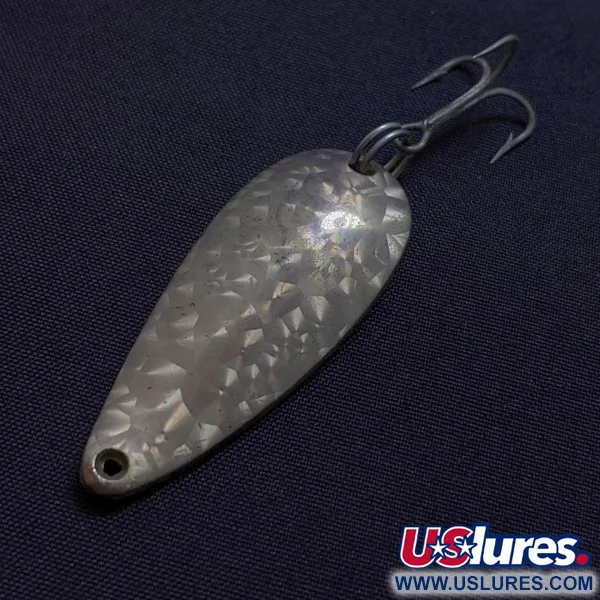 Vintage Eppinger Dardevle Spinnie Crystal, 1/3oz Crystal fishing spoon #24400