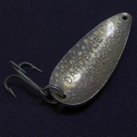 Vintage Eppinger Dardevle Spinnie Crystal, 1/3oz Crystal fishing spoon #24400