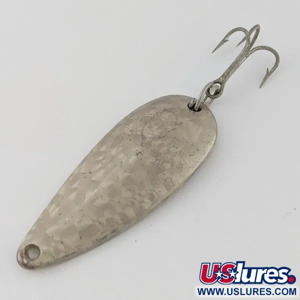 Vintage Eppinger Dardevle Spinnie Crystal, 1/3oz Crystal fishing spoon #24400