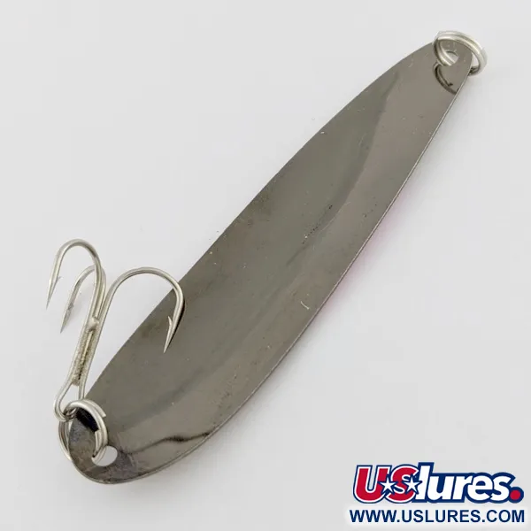 Vintage Hicks Tackle, 2/5oz black/purple fishing spoon #24401