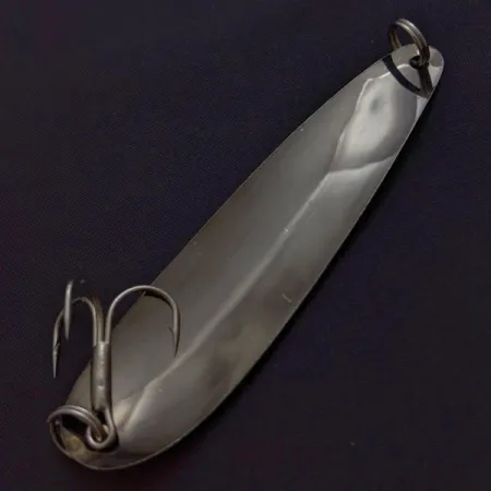 Vintage Hicks Tackle, 2/5oz black/purple fishing spoon #24401