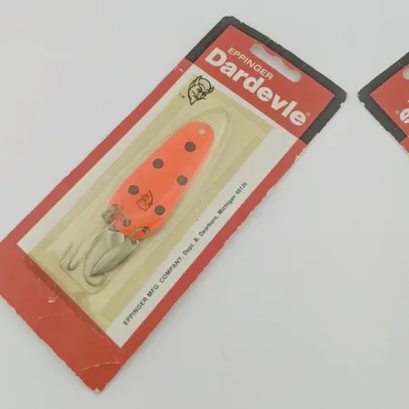 Eppinger Dardevle Sagamore JT Buel, 1/4oz Lady Bug fishing spoon #24413