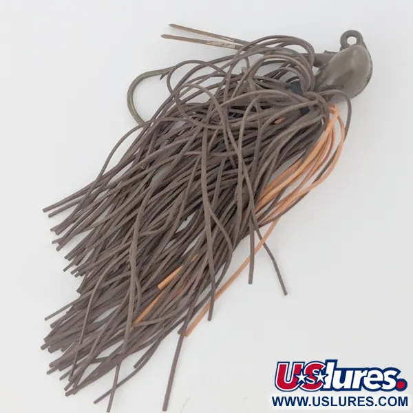 Vintage Arkie Lures Arkie Bass Jig, 1/2oz Brown fishing #24415