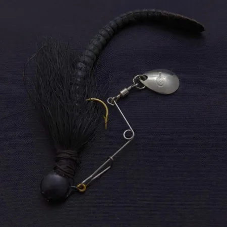 Vintage Gapen The Ugly Bug, 1/4oz gold/nickel/black fishing #24416