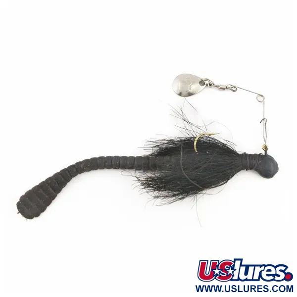 Vintage Gapen The Ugly Bug, 1/4oz gold/nickel/black fishing #24416