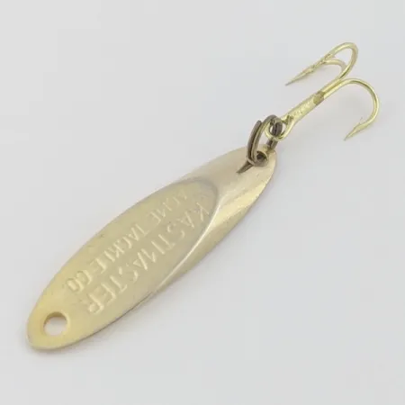 Vintage Acme Kastmaster, 1/8oz gold fishing spoon #24418