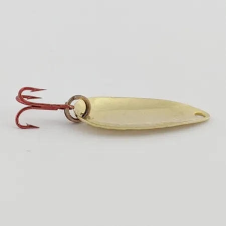 Vintage Acme Wonderlure, 1/32oz gold fishing spoon #24420