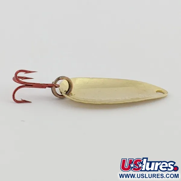 Vintage Acme Wonderlure, 1/32oz gold fishing spoon #24420