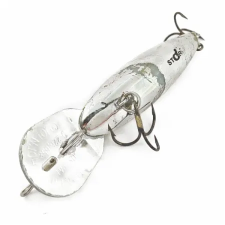 Vintage Storm Hot'N'Tot Thin Fin, 1/4oz silver fishing lure #24425