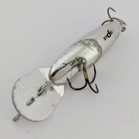 Vintage Storm Hot'N'Tot Thin Fin, 1/4oz silver fishing lure #24425