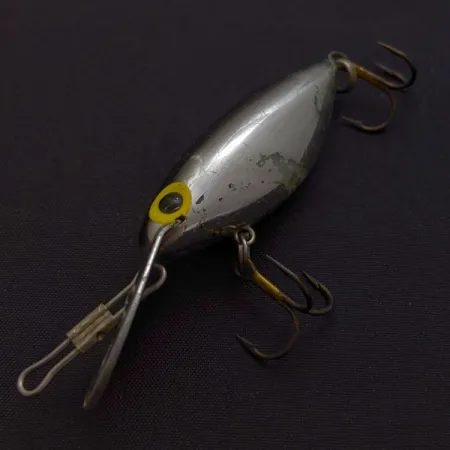 Vintage Storm Hot'N'Tot Thin Fin, 1/4oz silver fishing lure #24425