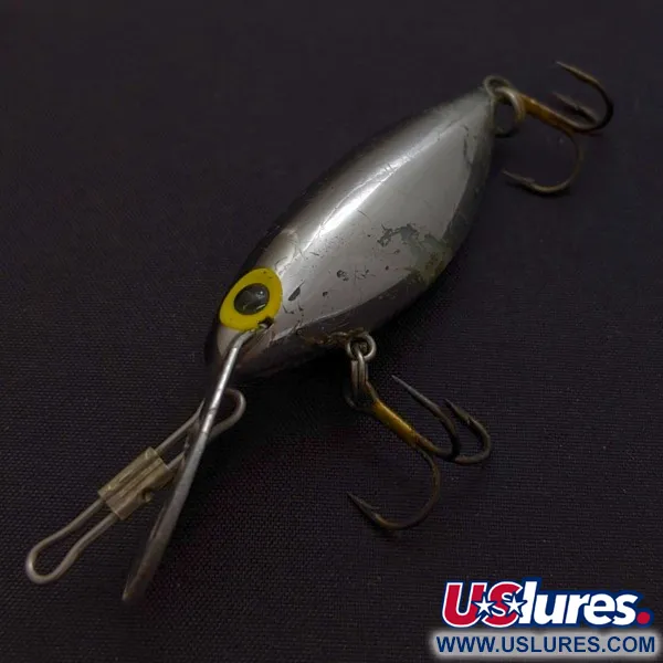Vintage Storm Hot'N'Tot Thin Fin, 1/4oz silver fishing lure #24425